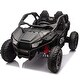 preview thumbnail 1 of 98, 24V Kids Electric UTV with Remote Control, Spacious Interior, and Bluetooth Music for Children 3+ Black