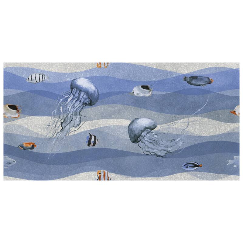 Merola Tile Dreamscape Pacific 23-5/8" x 47-1/4" Porcelain Floor and Wall Tile