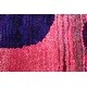 preview thumbnail 6 of 7, ECARPETGALLERY Hand-knotted Opulence Dark Pink Silk Rug - 4'9 x 6'9
