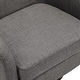preview thumbnail 35 of 122, UIXE 360° Swivel Barrel Accent Chair Armchair For Living Room