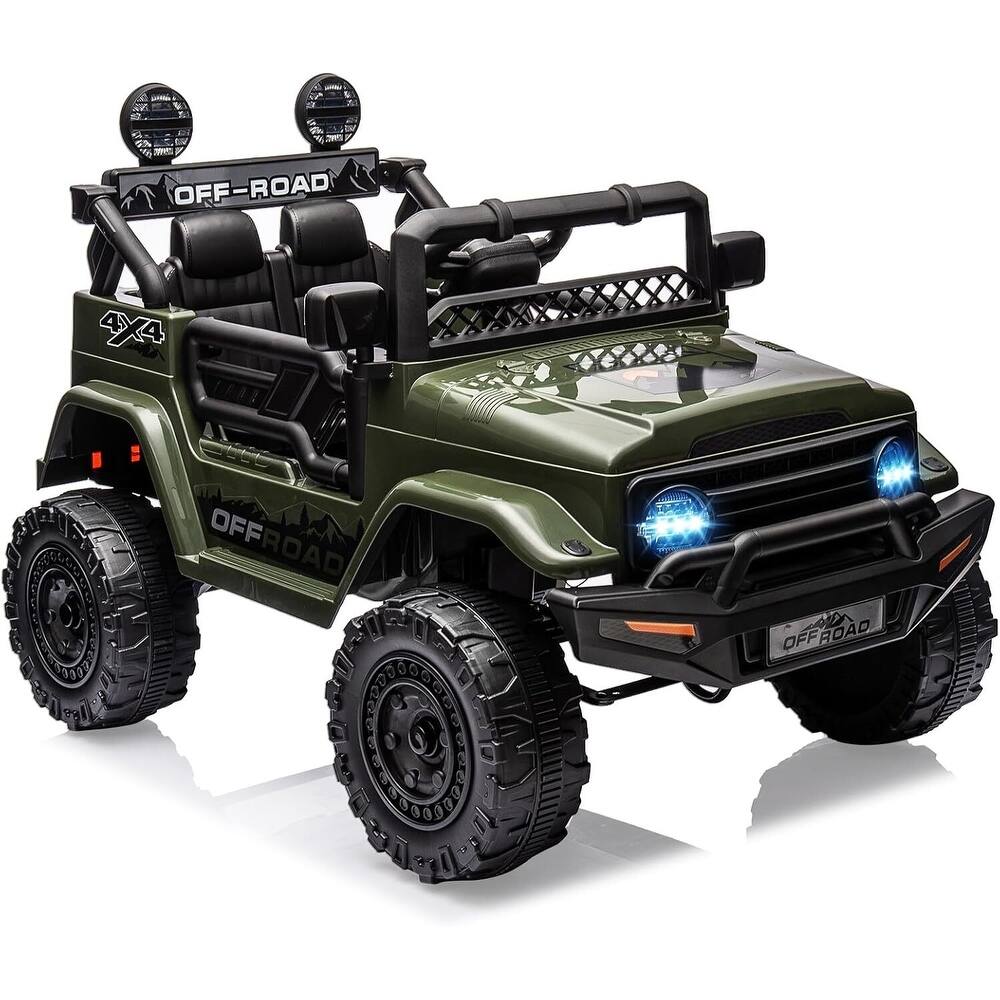 24v Kids Electric Ride-on Car 2-Seater, Off-Road Vehicle