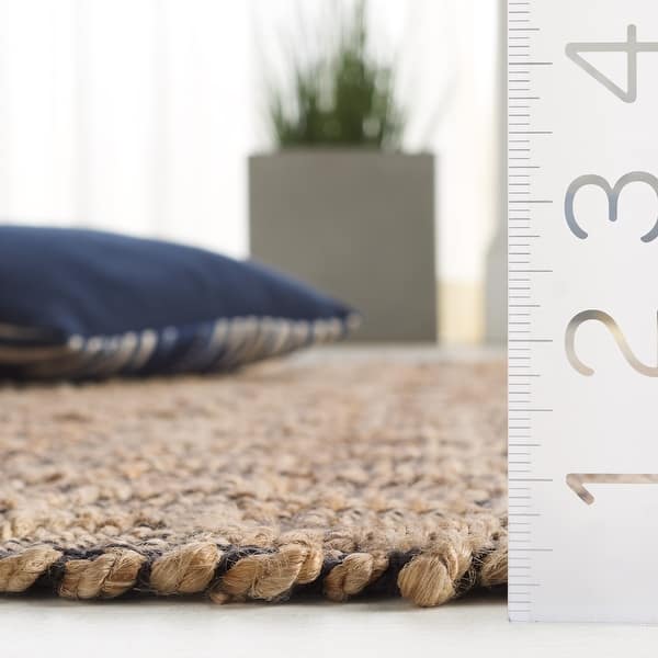 dimension image slide 1 of 6, SAFAVIEH Handmade Cape Cod Zinca Coastal Jute Tassel Rug