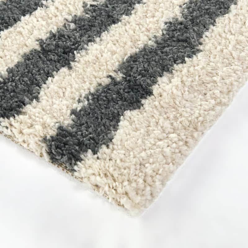 Raines Modern Striped Area Rug