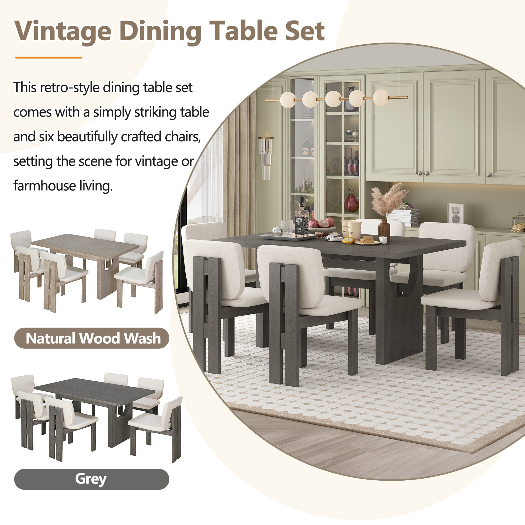 Vintage retro dining table sale