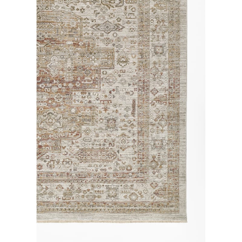 Momeni Georgina Polyester Medallion Traditional Area Rug