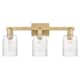 Option Brushed Brass / Clear