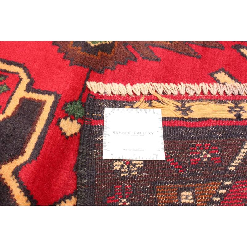 ECARPETGALLERY Hand-knotted Teimani Dark Grey Wool Rug - 4'0 x 6'0