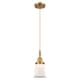 Option Brushed Brass / Matte White Shade
