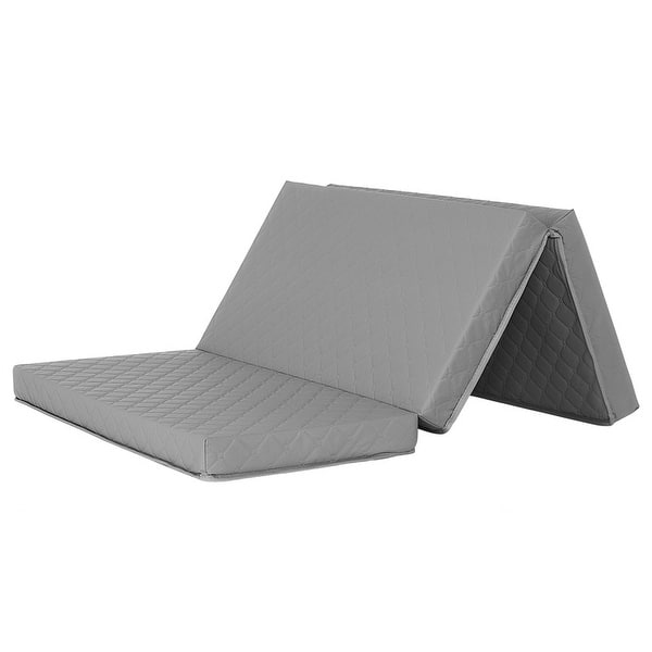 slide 2 of 5, Dream On Me On-The-Go Trifold Playmat - Grey Grey
