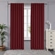 preview thumbnail 43 of 65, Deconovo Mix & Match Blackout and Bronze Print White Sheer 4 Piece Curtain Panel Set