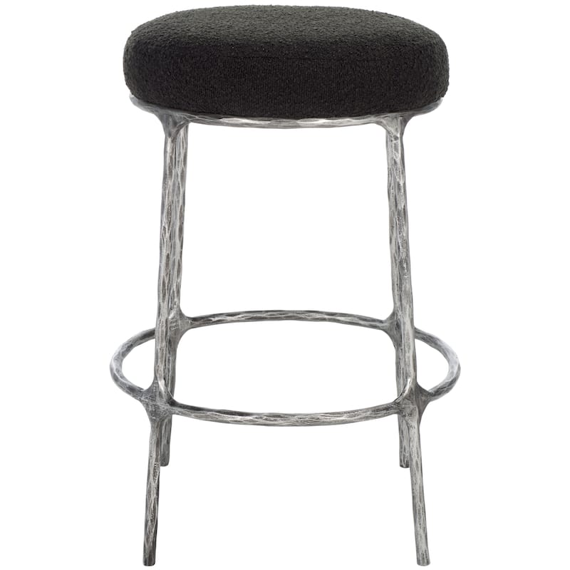 SAFAVIEH Couture Christella 26-inch Counter Stool (Fully Assembled) - 21.3 In. W x 21.3 In. D x 26 In. H - 21Wx21Dx26H