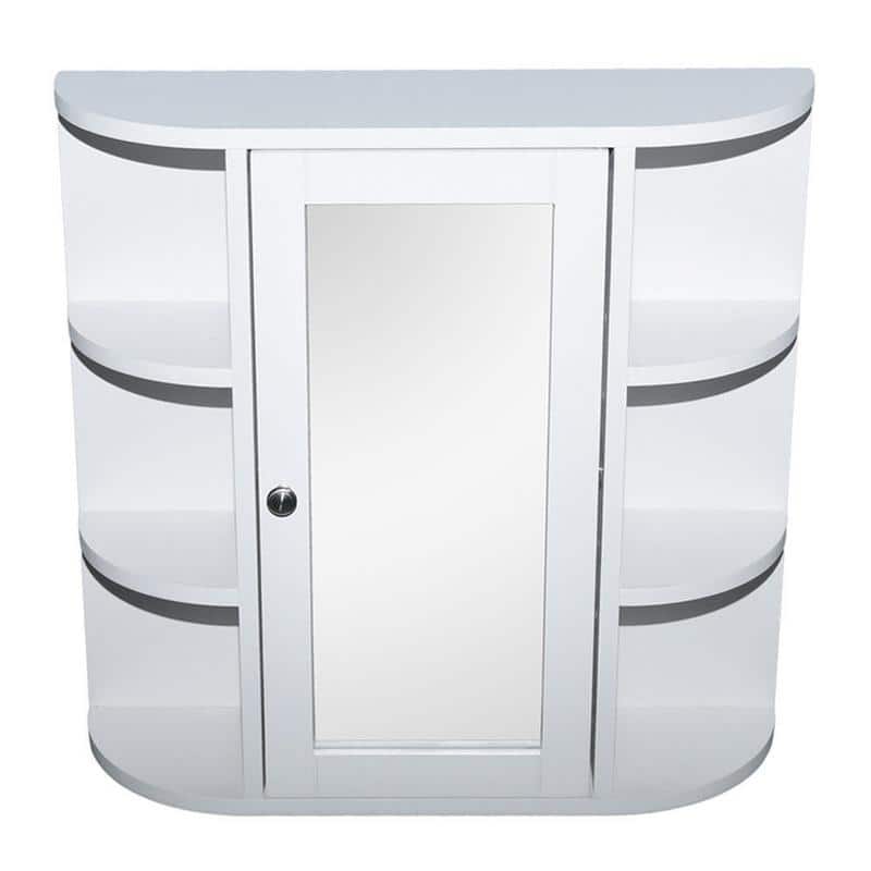 23"Bathroom Furni Vanity Storage Organizer Mounted Wall Cabinet with Door