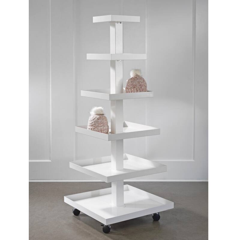 6 Tier Square Metal Organizer