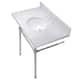 Option Marble White / Polished Nickel