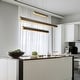 preview thumbnail 2 of 11, Modern LED 3-Light Black Linear Island Chandelier for Kitchen Island Dining Room - W40.5" x H63" Max