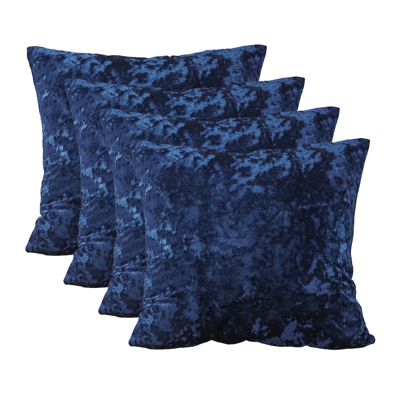 Rancho Crushed Velvet Throw Pillow Cover Set, NO INSERT