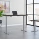 preview thumbnail 37 of 108, Move 60 Series 72W x 30D Height Adjustable Standing Desk Mocha Cherry/Gray Metallic