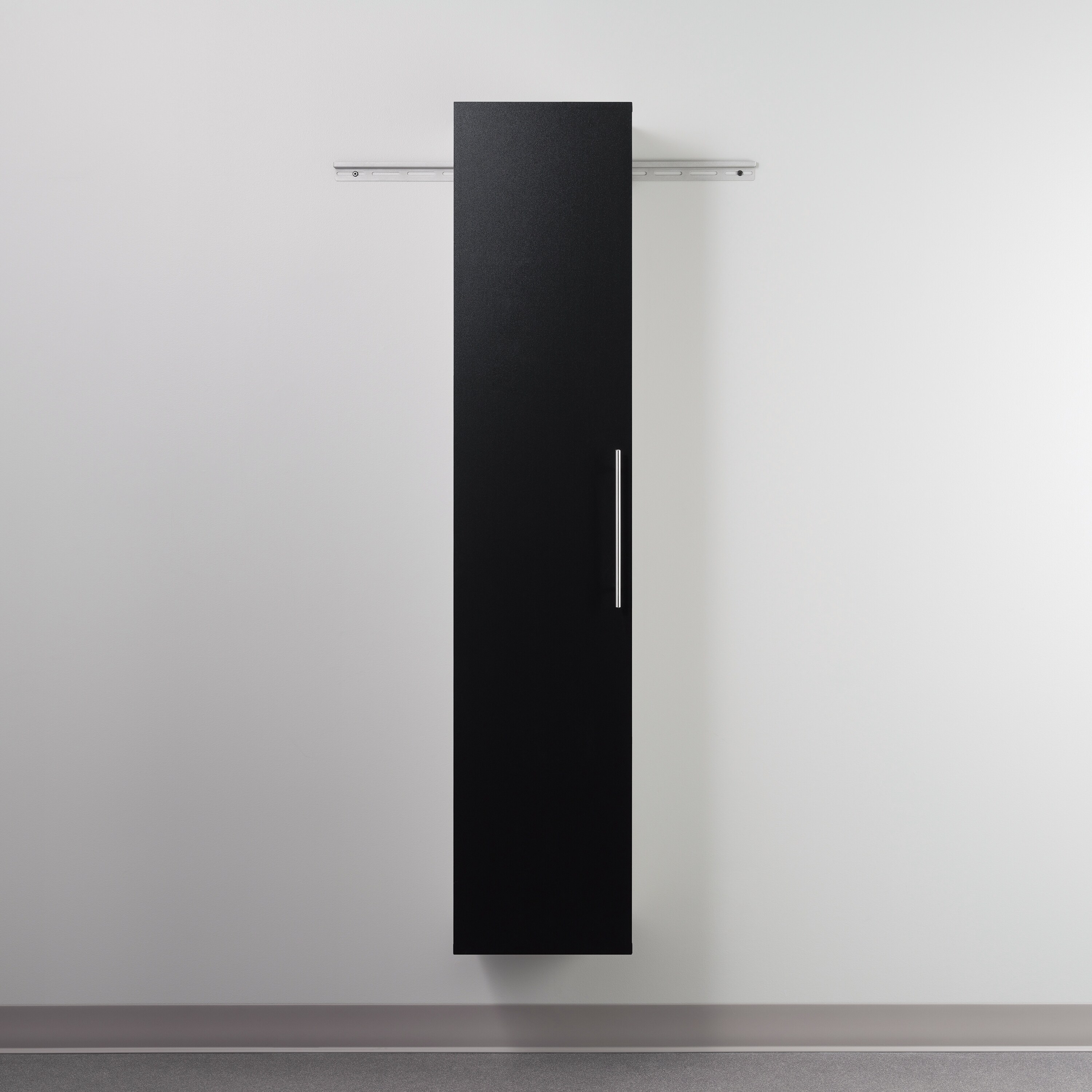 Prepac HangUps 18 inch Narrow Storage Cabinet, Black