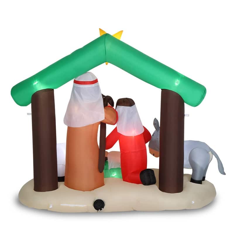 Inflatable Nativity Garden Jesus Decoration