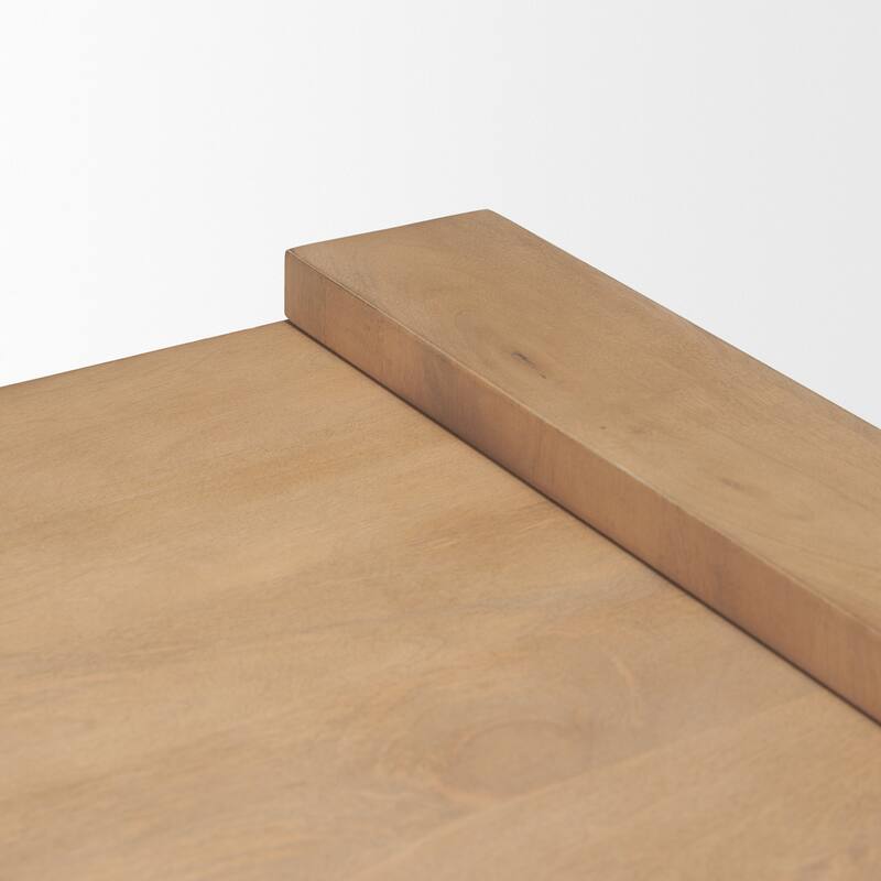 Wesson Light / Dark Brown Wood Accent Table