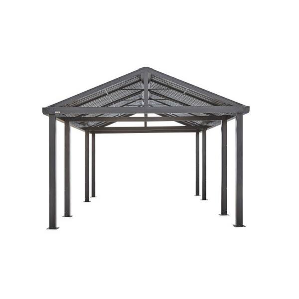 Shop Sojag Samara 12 X 20 Galvanized Steel And Aluminum Frame