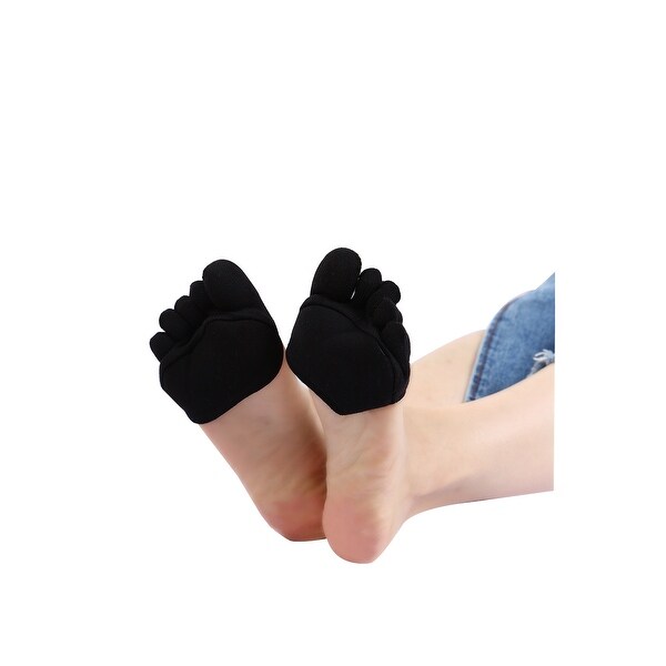Show Yoga Heelless Half Toe Socks 