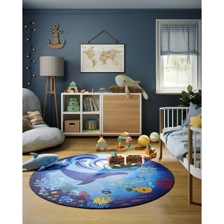 Momeni Playground Ocean Kid Rug