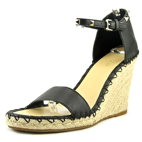 Shop Marc Fisher Womens Kicker Leather Open Toe Casual Espadrille Sandals - Free Shipping On 