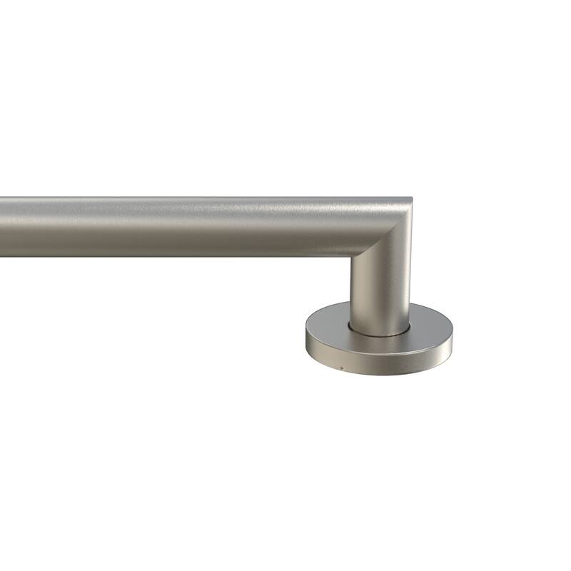 Keeney GB2024-24BN Architectural Grab Bar 1.25 Dia x 24 in., Brushed Nickel