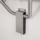 preview thumbnail 5 of 3, ADA Compliant Right Hand Wall Mount Teak Bench