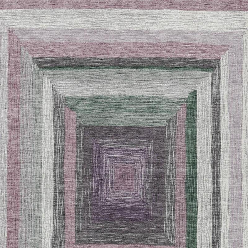 HomeRoots Geometric Transitional Rectangle Outdoor Rug