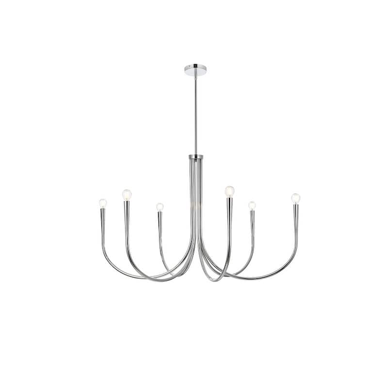 Indigo Home 42 inch chandelier - Chrome