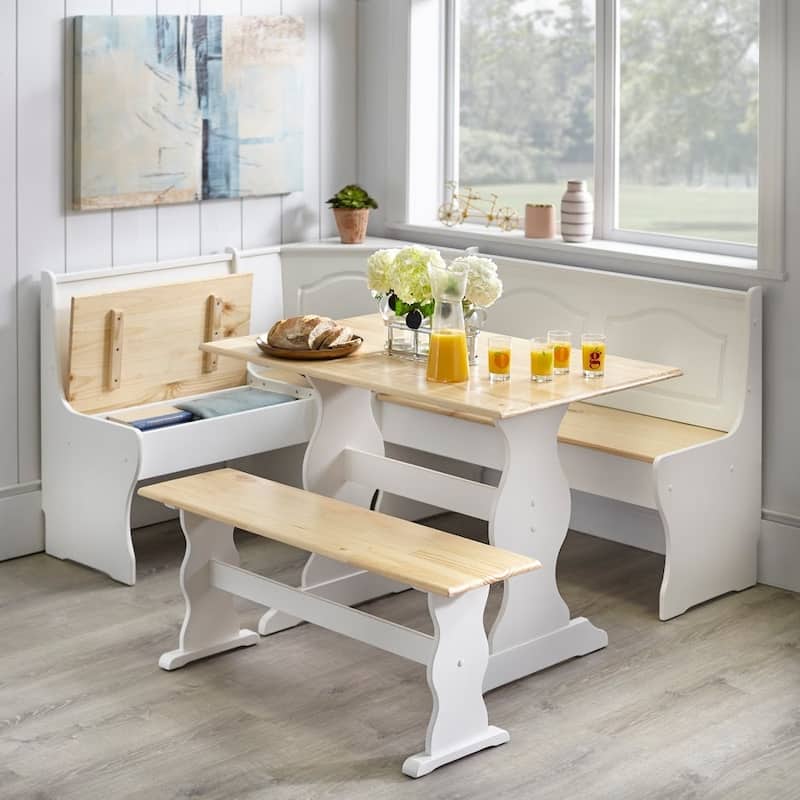 Simple Living Knox Nook 3-piece Dining Set