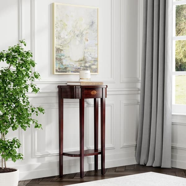 slide 2 of 9, Wendell Console Table Cherry Brown