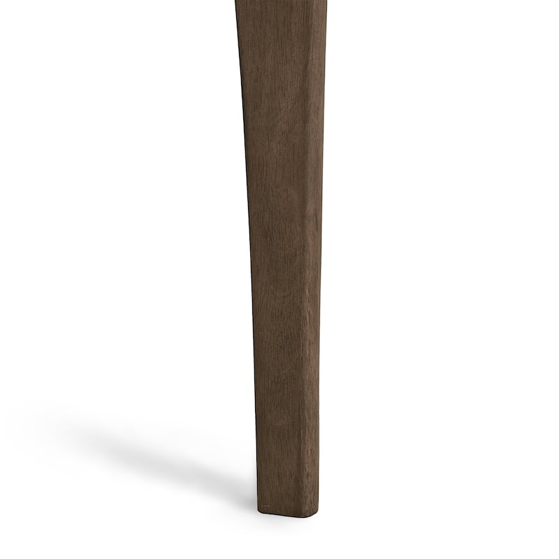 Wren Mid-Century 6-Seater Rubberwood Dining Table with Walnut Veneer by Christopher Knight Home
