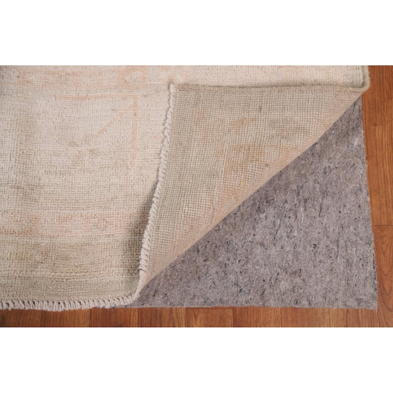 Oushak Turkish Large Area Rug Hand-knotted Wool Carpet - 9'9" x 13'8"