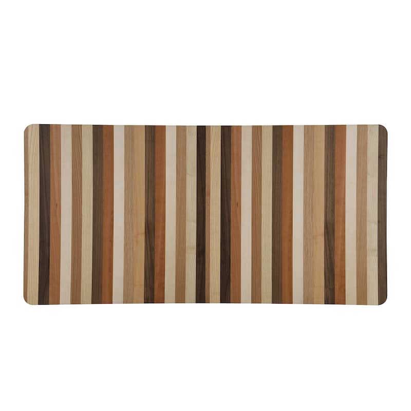 Fargo DT7 Extendable Multi-Colored Tonal Striped Dining Table