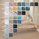 preview thumbnail 6 of 9, Tufted Clipped Jacquard Geometric Oversized Duvet Cover & Pillowcase Set