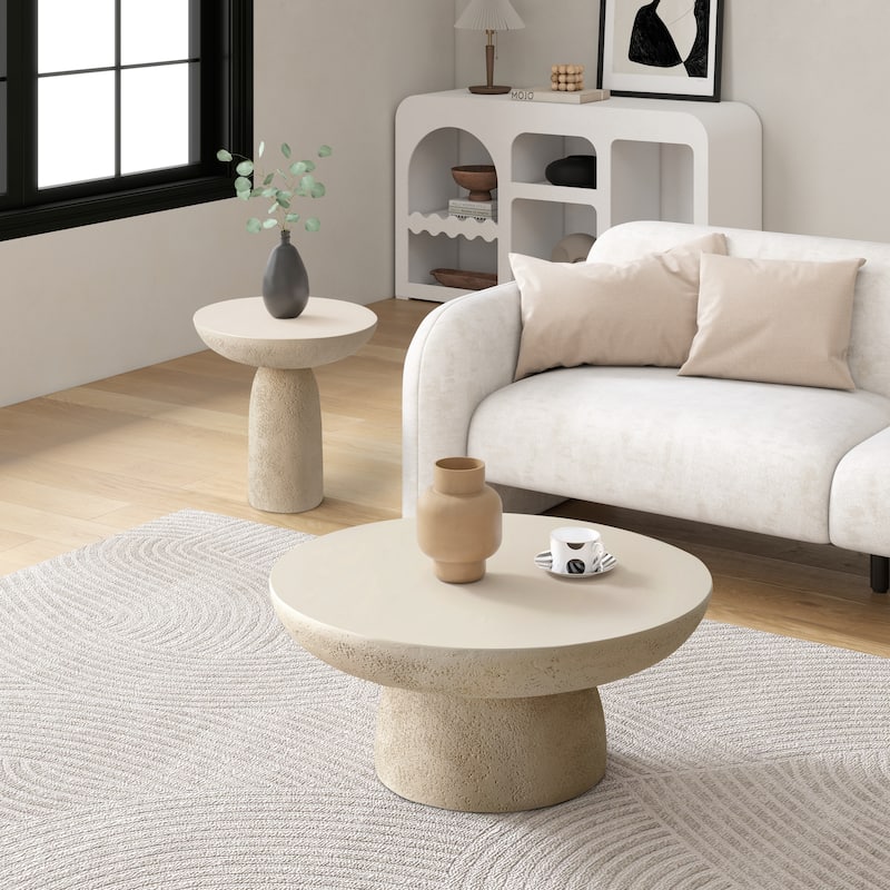 Round Coffee Tables Accent Center Table