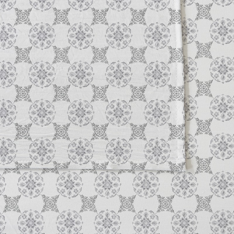 Patina Vie Maison Cotton Percale Vintage Floral Sheet Set