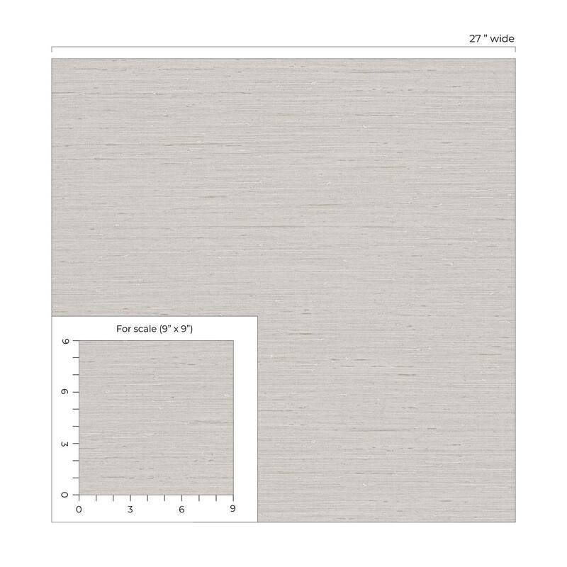Seabrook Designs Seahaven Rushcloth Embossed Vinyl Unpasted Wallpaper