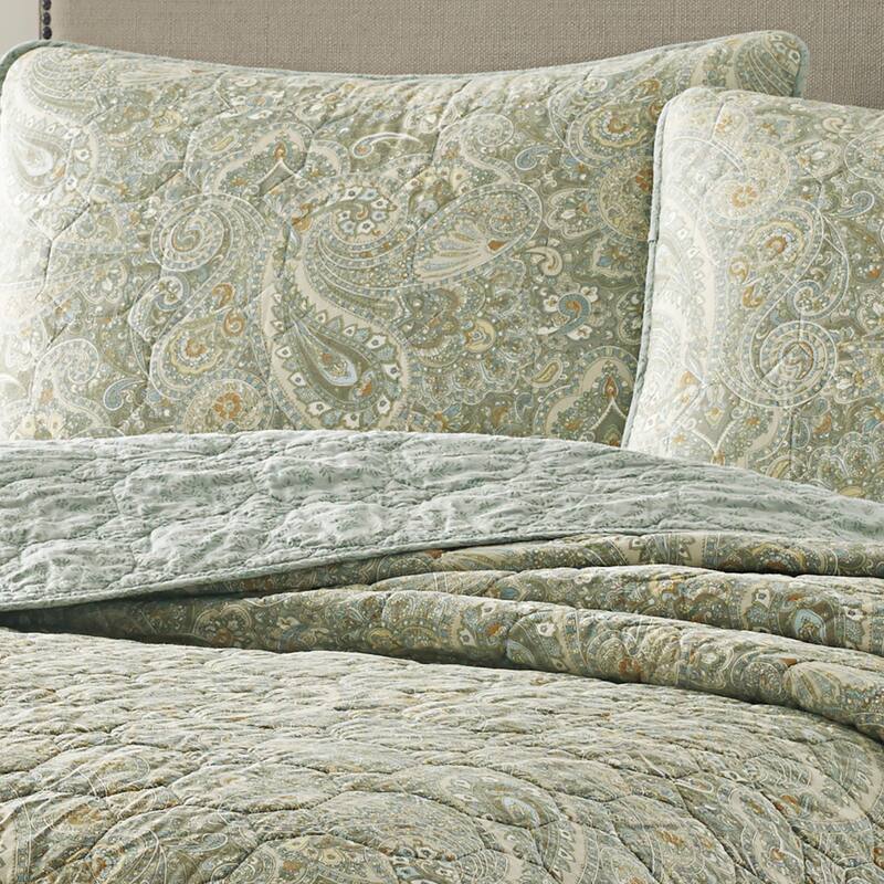 Stone Cottage Emilia Cotton Reversible Quilt Set