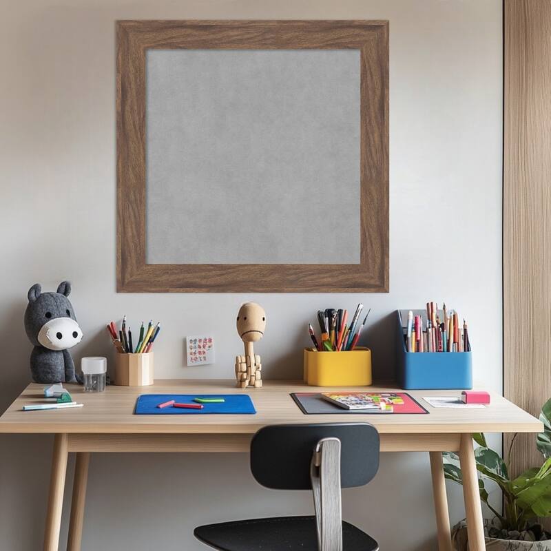 Amanti Art Pia Medium Brown Framed