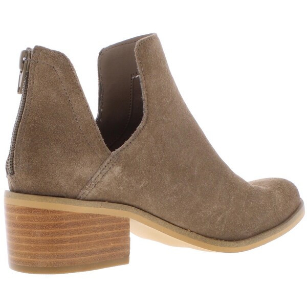 steve madden lancaster bootie taupe