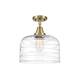 Option Antique Brass / Clear Deco Swirl