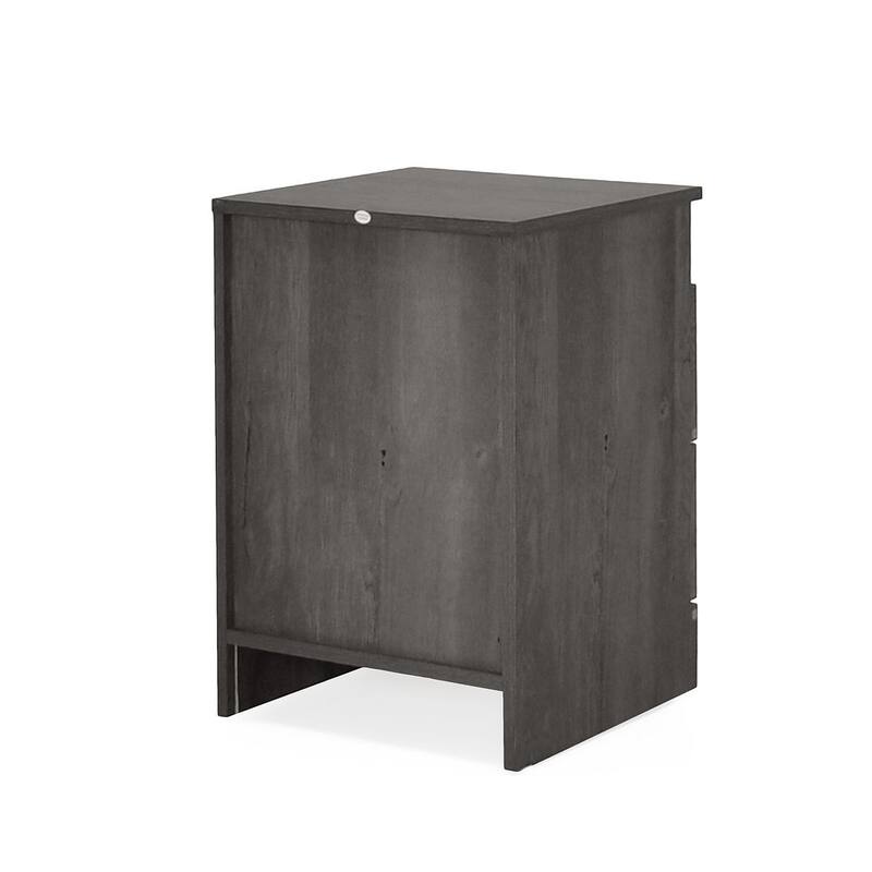 15.80" W Modern 2 Drawer Nightstand by Christopher Knight Home