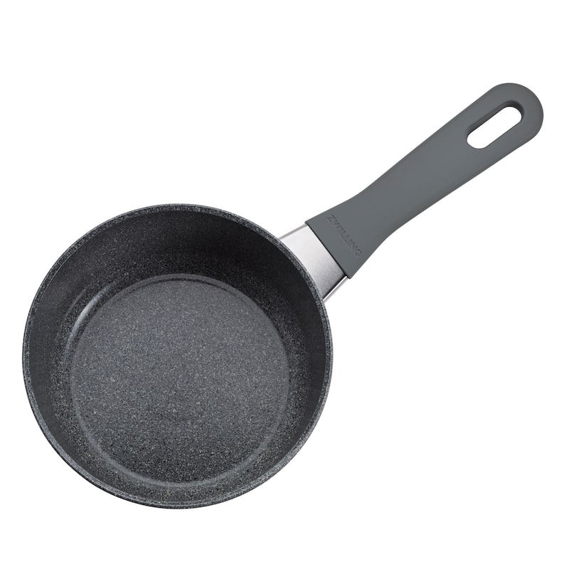 ZWILLING Parma Plus Ceramic Aluminum Ceramic Nonstick Saucepan with Lid - Grey