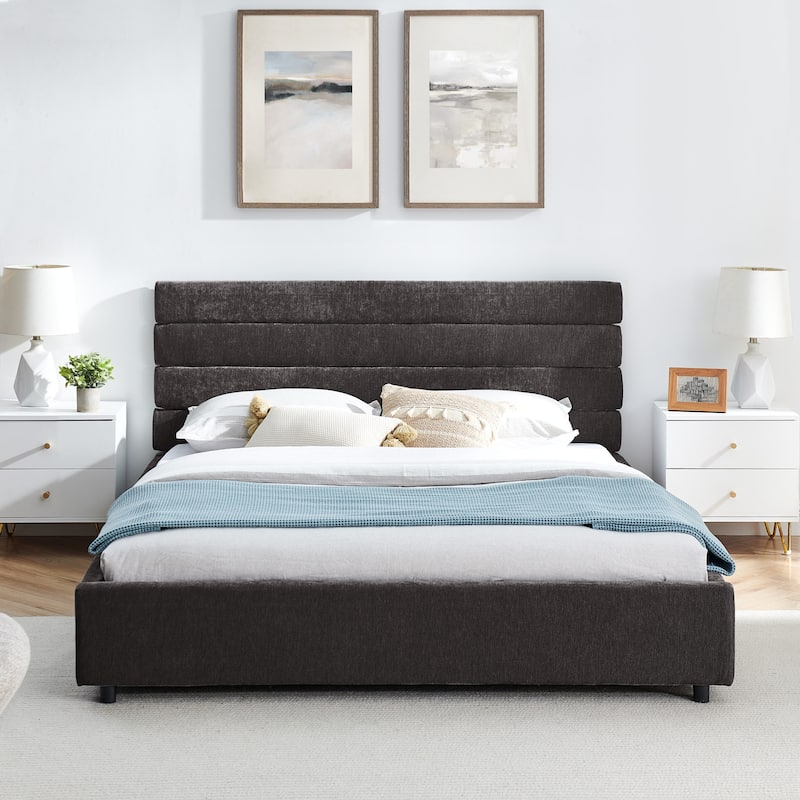 Upholstered Bed With drawer
