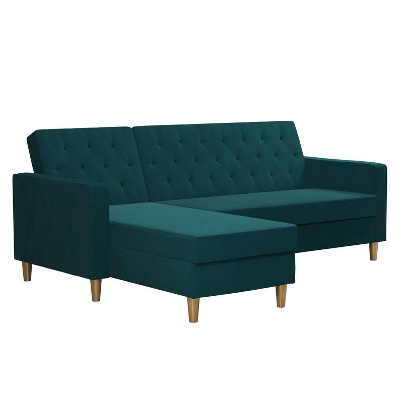 CosmoLiving by Cosmopolitan Liberty Sectional Futon with Storage