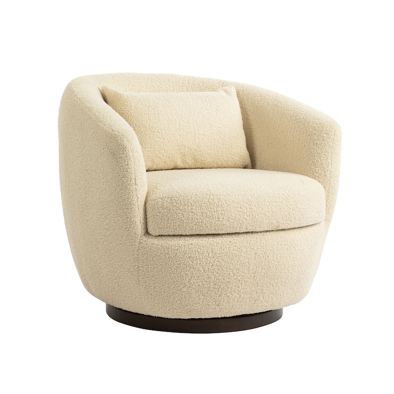 Teddy Swivel Barrel Armchair
